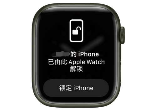 合肥苹果手机维修分享用 AppleWatch 解锁配备面容 ID 的 iPhone方法 