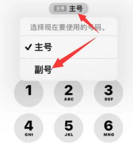 合肥苹果14维修店分享iPhone 14 Pro Max使用副卡打电话的方法 