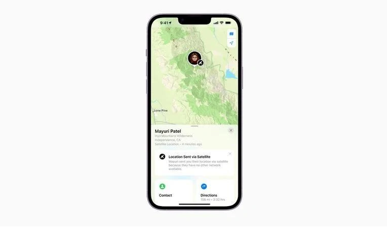合肥苹果14维修分享iPhone14系列中 FindMy功能通过卫星分享位置方法教程 
